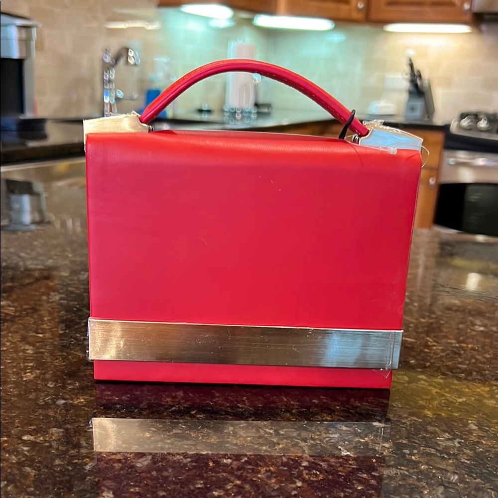 Brian Atwood Vibrant Red Handbag